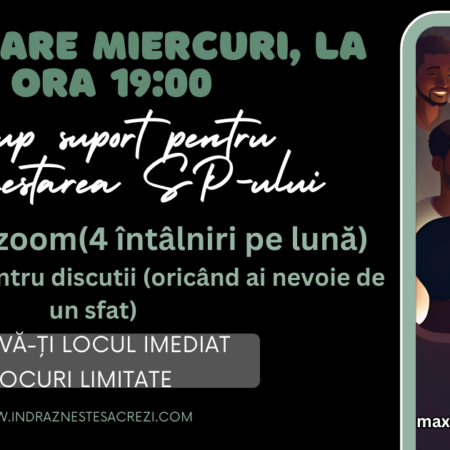 Programe mentorat ( sesiuni live 4 luna + grup suport)